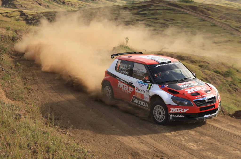 NO FEAR: Gaurav Gill will be hitting the accelerator at this weekend’s International Rally of Queensland. NO FEAR: Gaurav Gill will be hitting the accelerator at this weekend’s International Rally of Queensland.